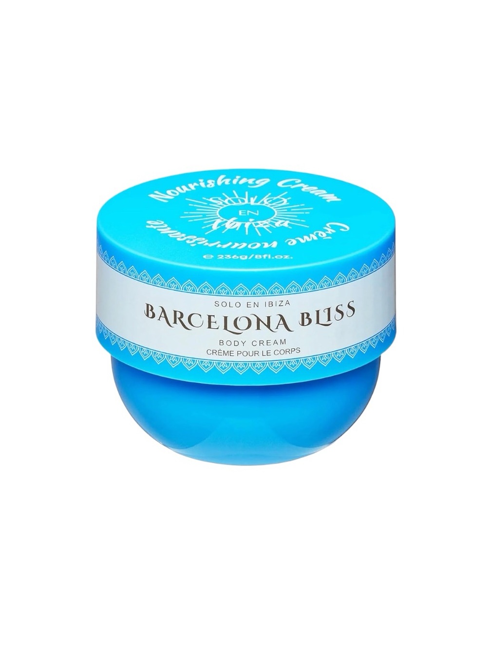 New & Sealed Solo en Ibiza Barcelona Bliss 8oz Body Cream Firming Cult Favorite